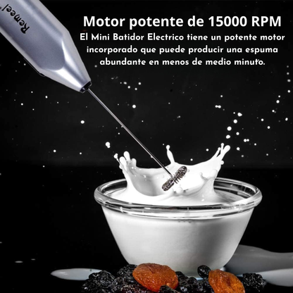 Mini batidor eléctrico